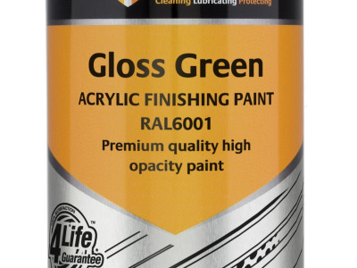 Tygris RAL6001 Gloss Green Paint 400ml