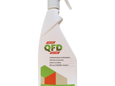 QFD: High Performance Quat Free Cleaner & Disinfectant - 750ml Trigger Spray Case of 12