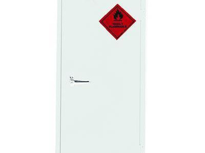 Flammable Material Storage Cabinet HxWxD 915 x 459 x 459mm. White.