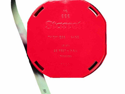 Feeler Stock Rolls 0.08mm x 7.6m