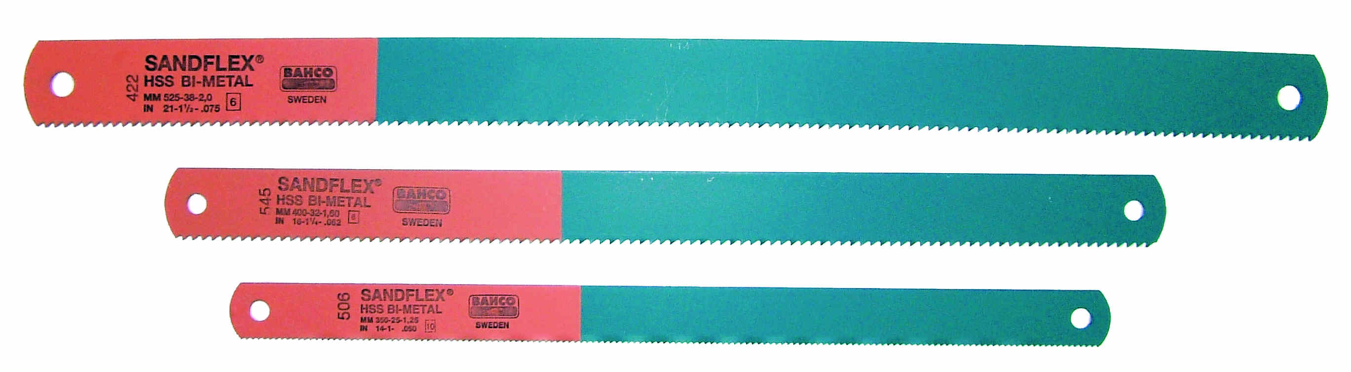 Craig international hacksaw blade sandflex bi metal bahco power 14 x