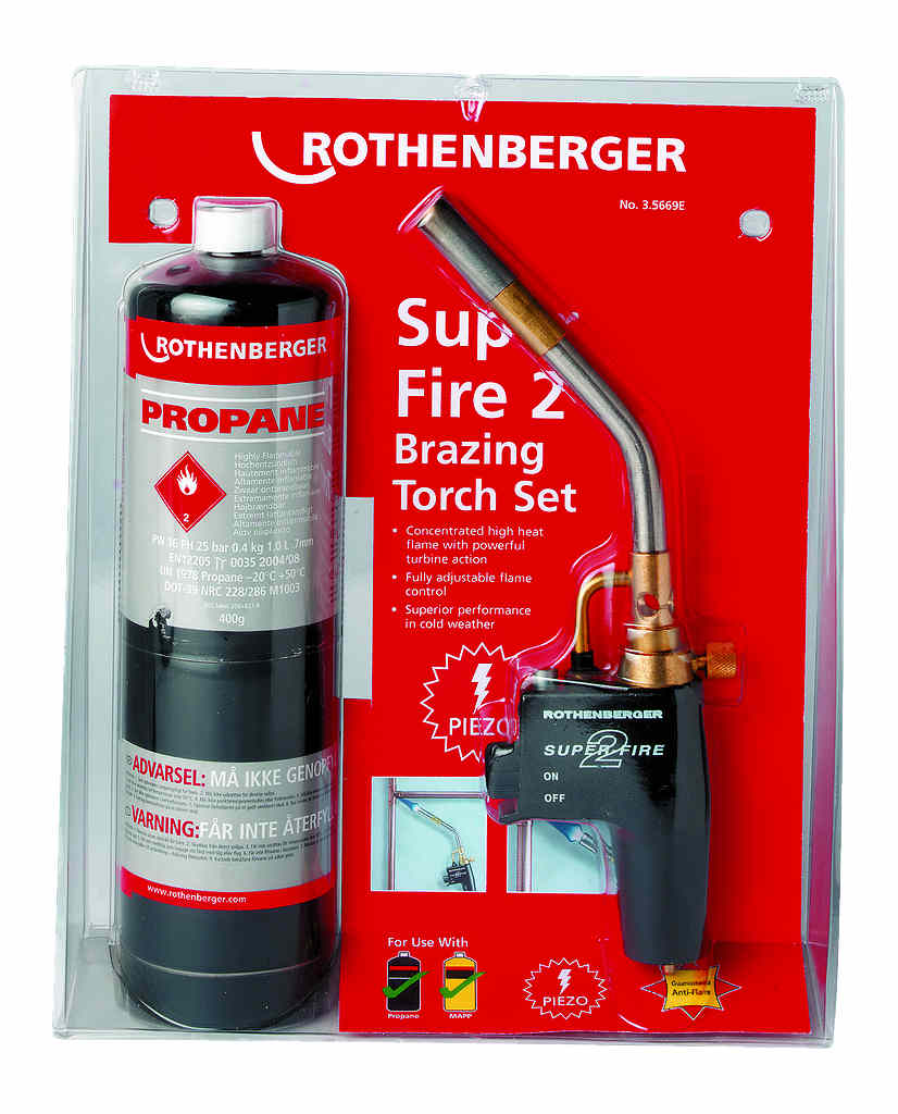Rothenberger Super-Fire 2 Brazing Torch