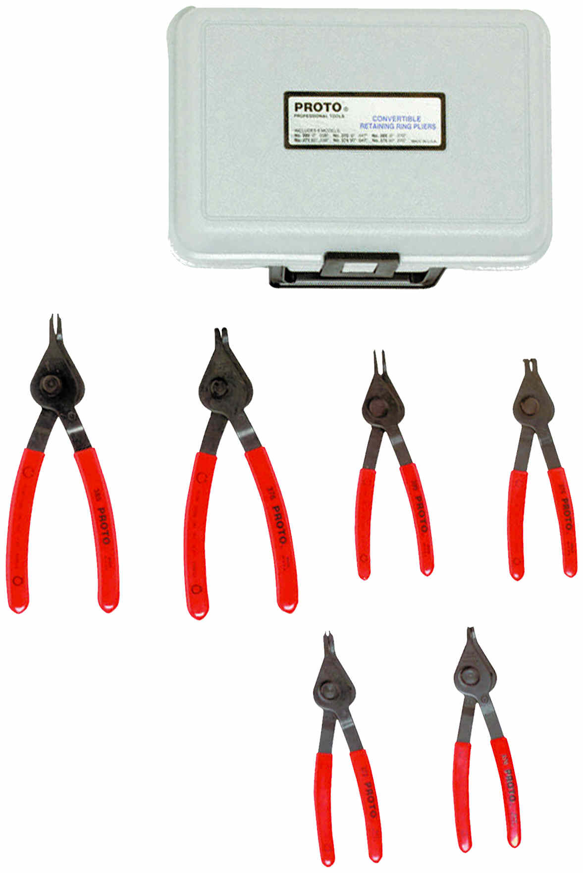 ebuy Craig International Convertible Circlip Plier Set 6 Piece Proto