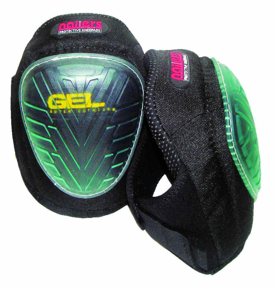 ebuy Craig International Knee Pads Gel Swivel G1Nailers. Black.