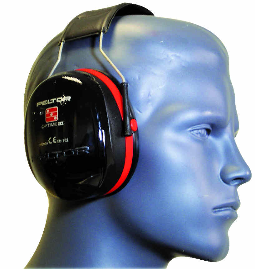 ebuy Craig International Ear Defenders Headband RedBlack Optime 3