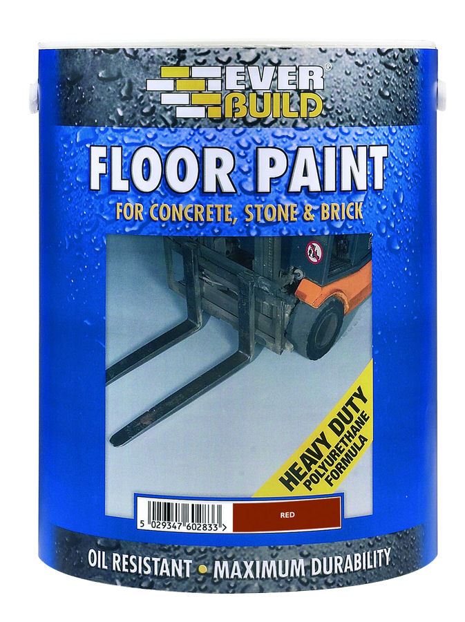 ebuy Craig International Floor Paint Grey 5 Litres Everbuild