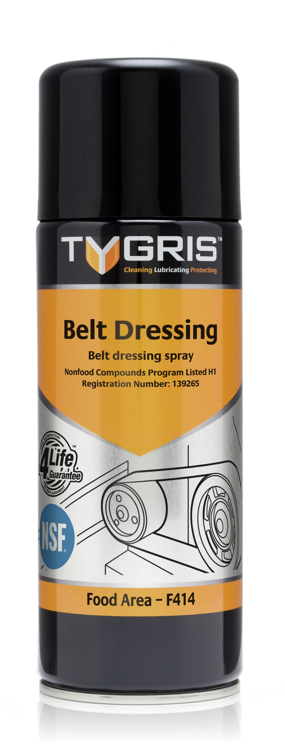 ebuy Craig International Tygris Belt Dressing, Effective Food Grade