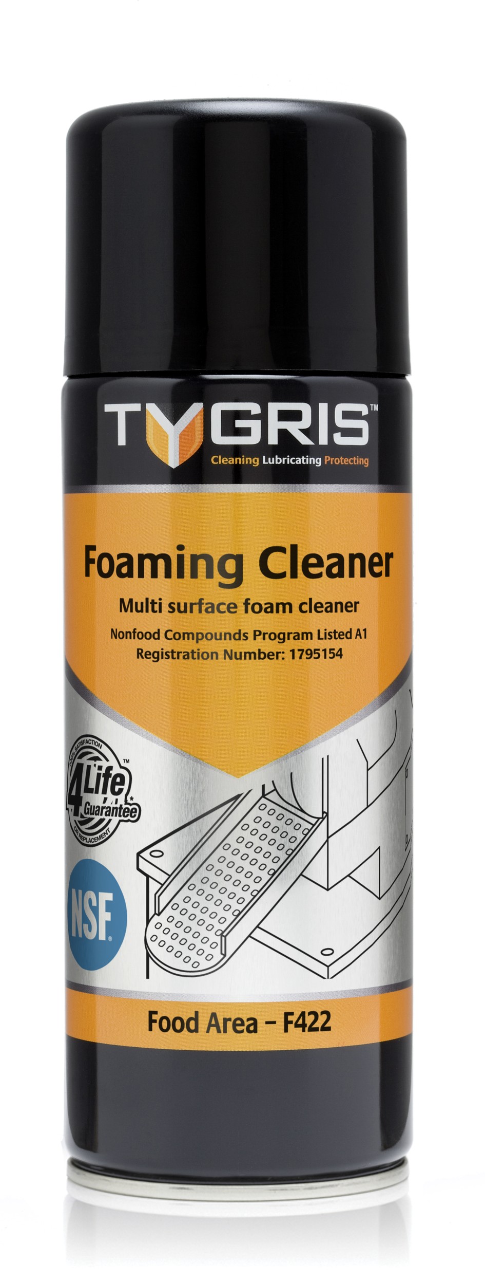 ebuy Craig International Tygris Foaming Cleaner, Multi Surface Foam
