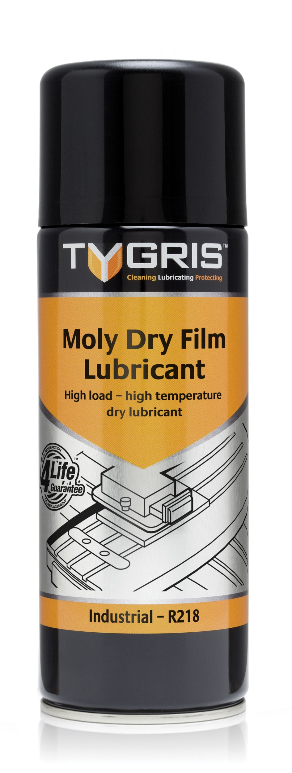 ebuy Craig International Tygris Moly Dry Film Lubricant, Molybdenum