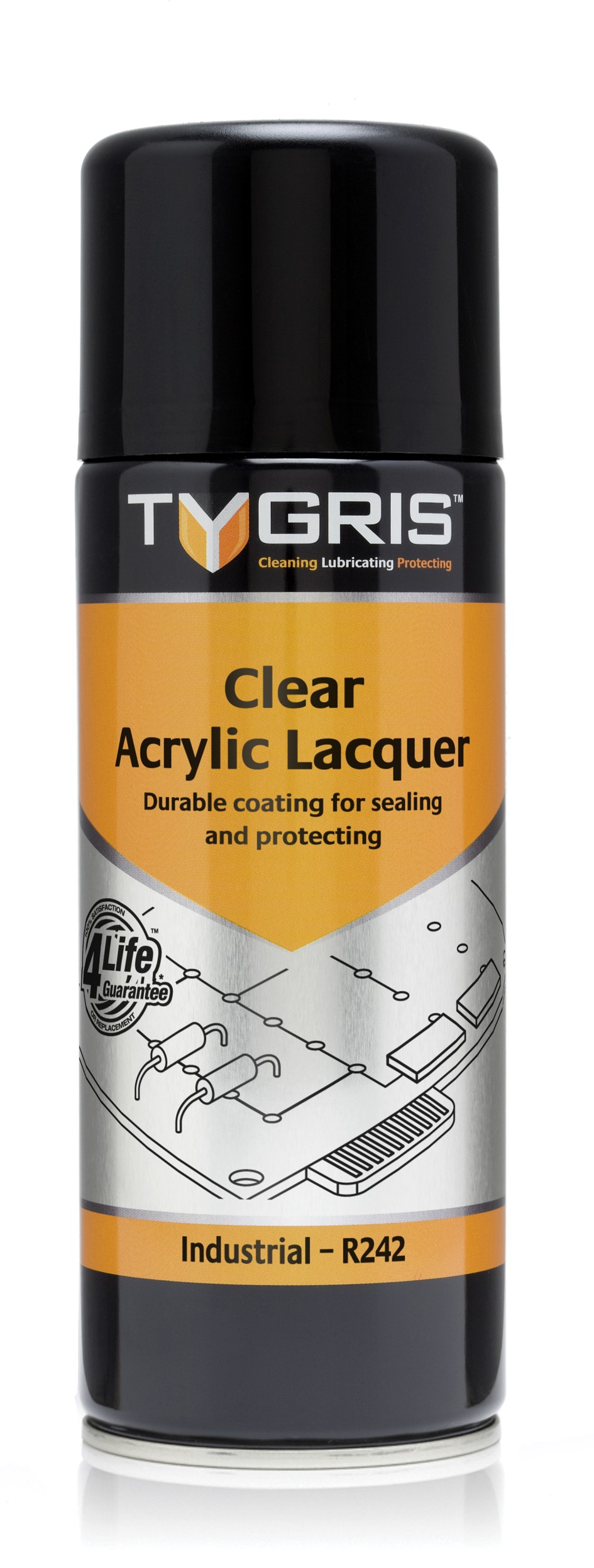 ebuy Craig International Tygris Clear Acrylic Lacquer, Durable