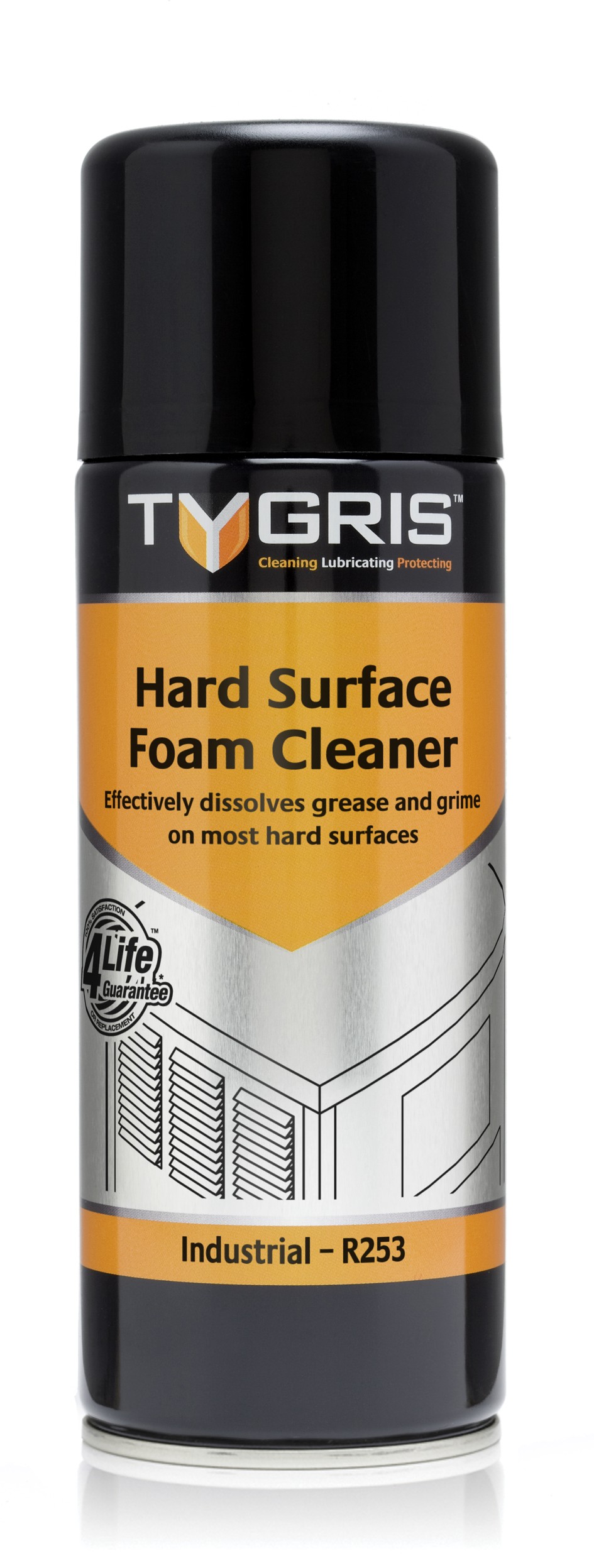ebuy Craig International Tygris Hard Surface Foam Cleaner, Cuts
