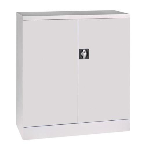 ebuy Craig International FlatPack Cupboard with 2 Shelves. H1000 x