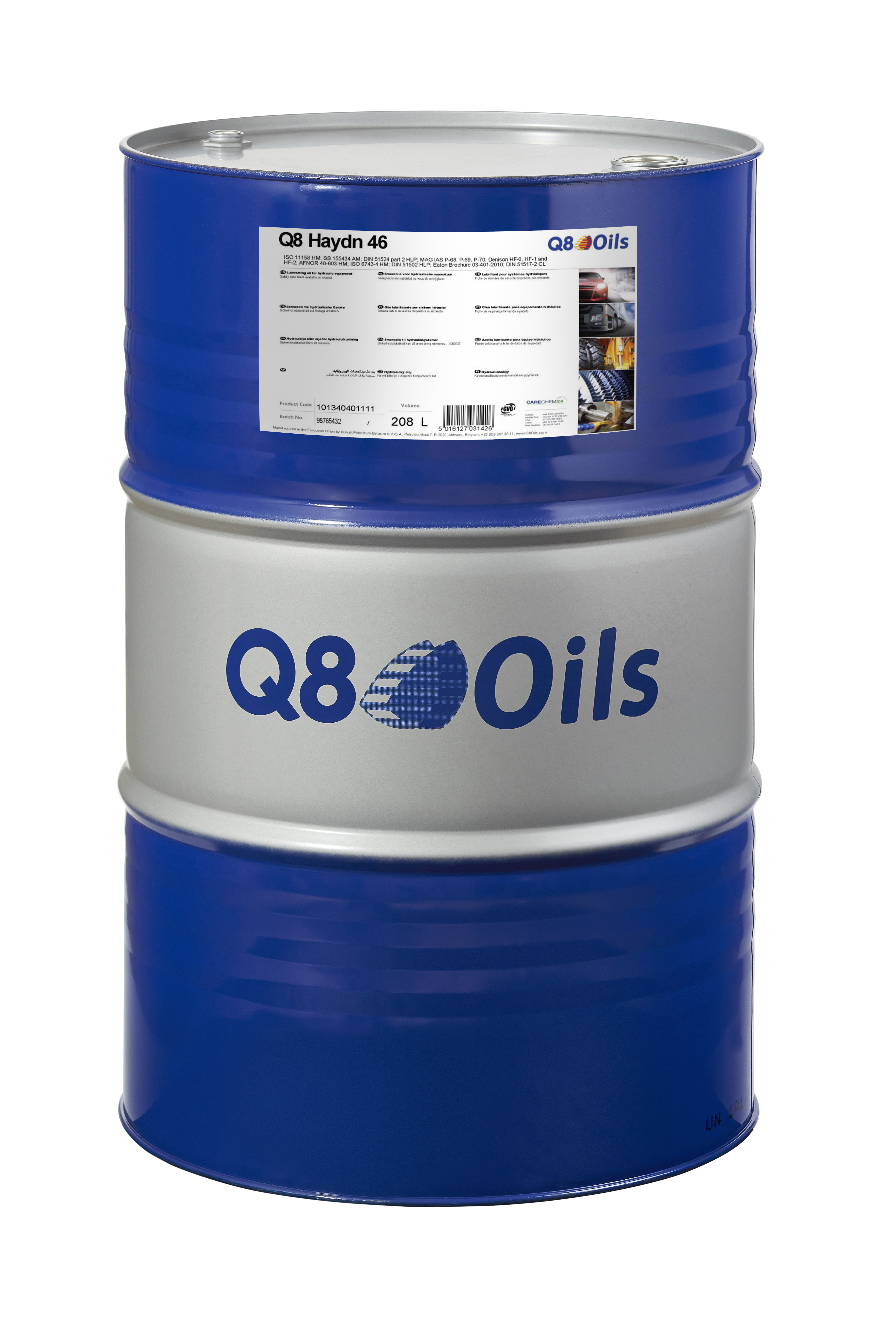 ebuy Craig International Hydraulic Oil Haydn 46 208Ltr Q8