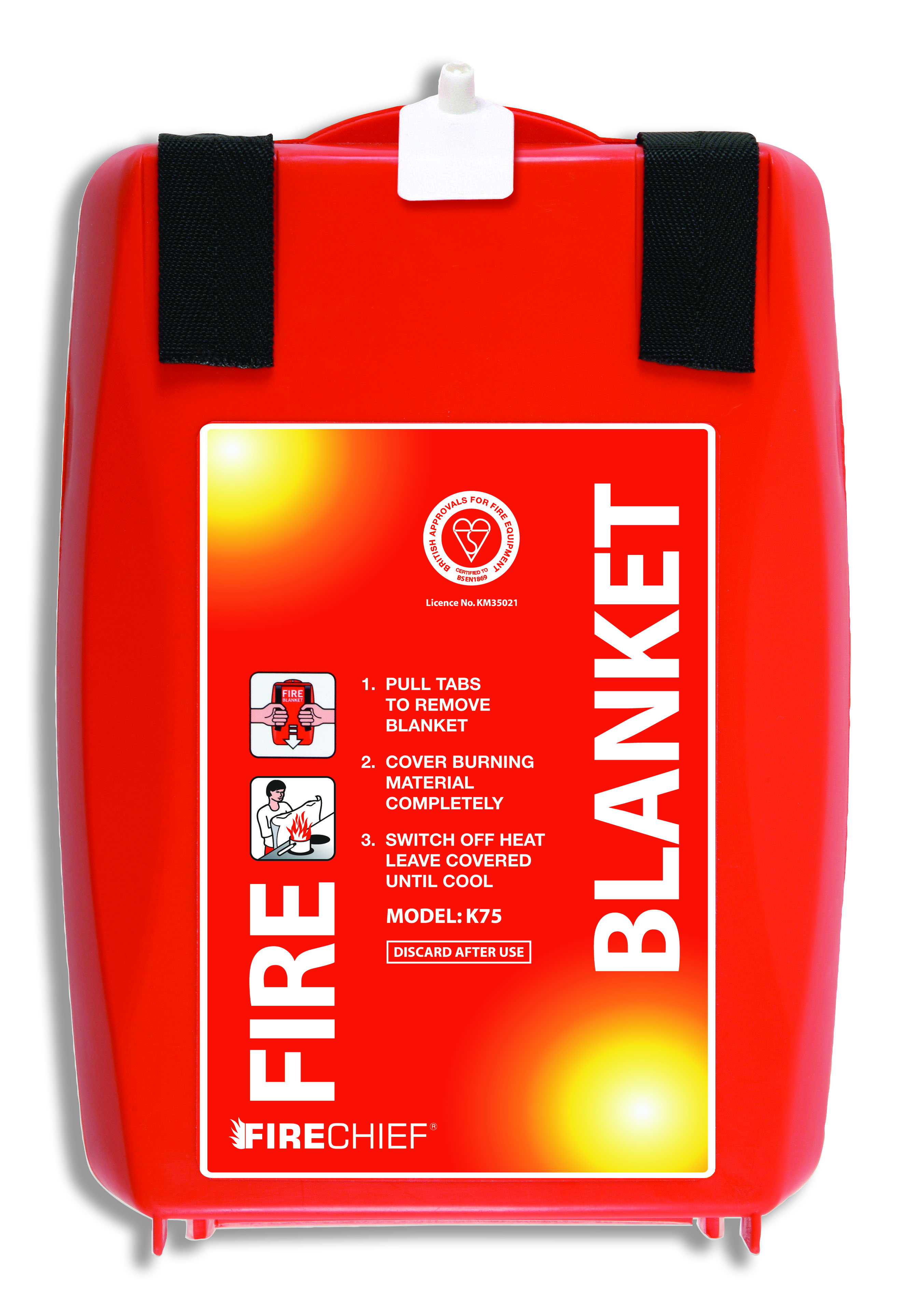 ebuy Craig International Fire Smothering Blanket. Top Opening. 1m x 1m