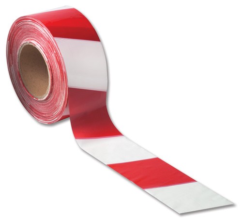 ebuy - Craig International - Tape Barrier Extra Strong Red/White 70mm x ...