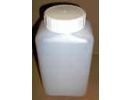Bottle,Wide Mouth,Square,HDPE,100ml (pk/10)