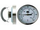 Hvac Clip-On Thermometer, 0 To 120 Deg C