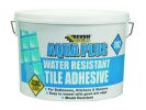 Aqua Plus Water Resistant Tile Adhesive Off White 5 Litres 702 Everbuild
