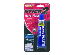 everbuild hard plastic adhesive