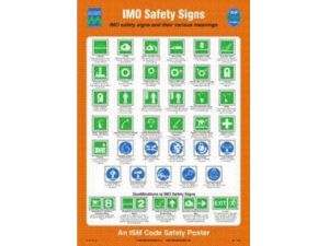 Craig International - IMO Safety Signs poster Rigid poster 300x475mm