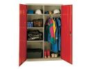 Wardrobe Cupboard - Antibacterial. H1829 x W1219 x D457mm. Grey Door
