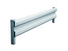 Sectional Steel Barrier with Posts For Sub Surface Fixing. 2.5M Length