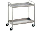 Stainless Steel General Purpose Catering Trolley - 2-Shelf. 250kg Capacity