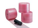 Bubble Wrap - Pink Anti-Static. W750 x L100m. Pack of 2 Rolls