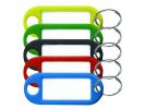 Key Tags - Plastic. H20 x W55mm. Assorted Colours. Pack of 200