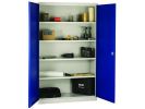 General Use Cupboard - 4 Shelves. H1950 x W1200 x D450mm. Blue Door