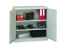 General Use Cupboard - 2 Shelves. H1000 x W1000 x D450mm. Blue Door