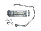 Panic Security Bolt with Tube & Hammer/Chain